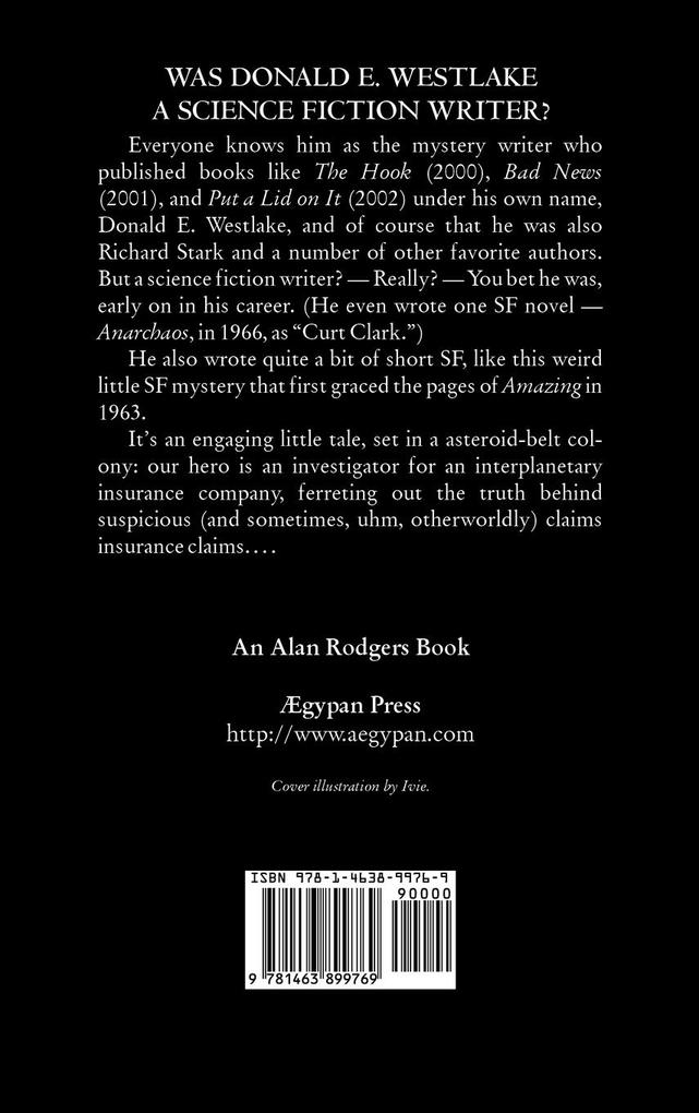 Weitere Ansicht: The Risk Profession by Donald E. Westlake, Science Fiction, Adventure, Space Opera, Mystery & Detective | Donald E. Westlake