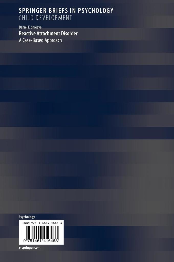 Weitere Ansicht: Reactive Attachment Disorder | Daniel F. Shreeve