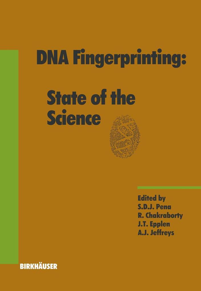 Produktbild: DNA Fingerprinting: State of the Science