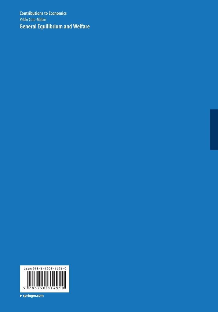 Weitere Ansicht: General Equilibrium and Welfare | Pablo Coto-Millán