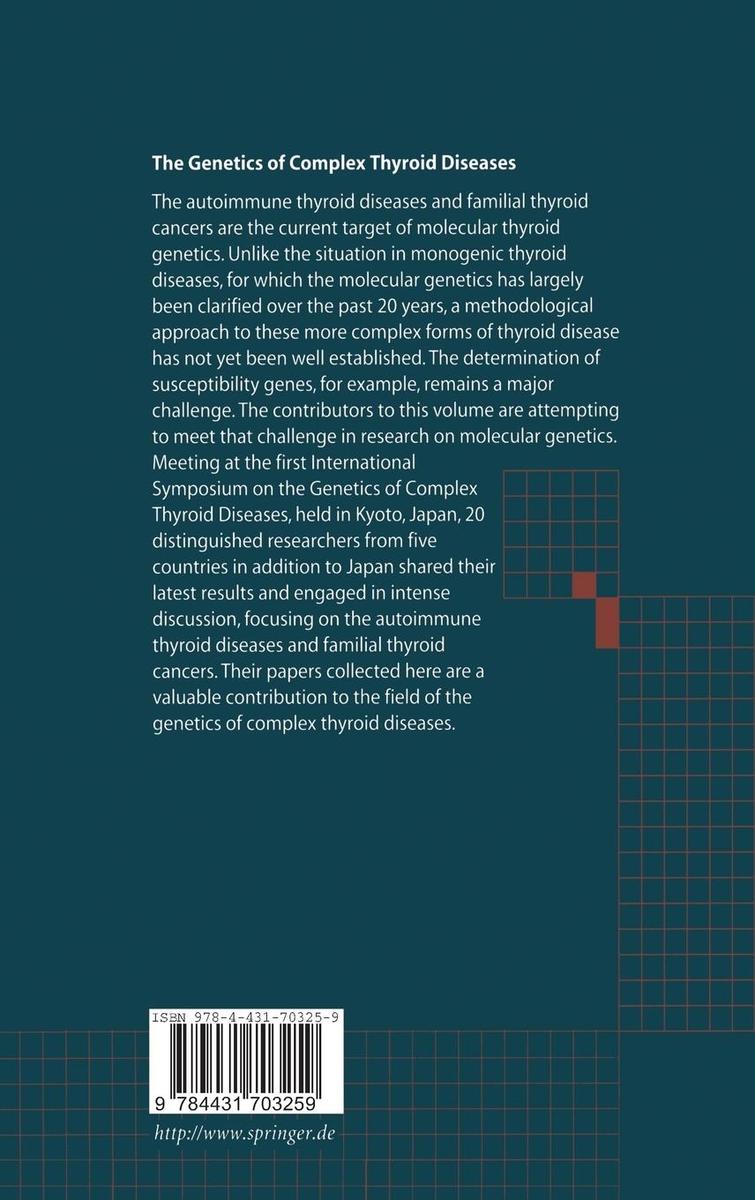 Weitere Ansicht: The Genetics of Complex Thyroid Diseases
