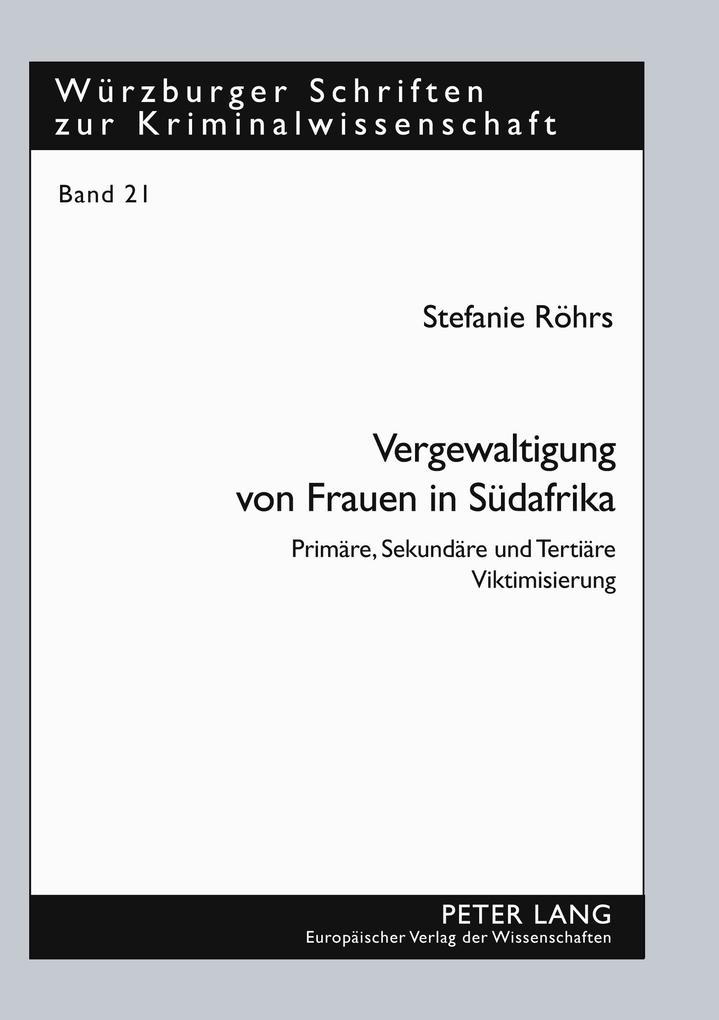 Produktbild: Vergewaltigung von Frauen in Südafrika | Stefanie Röhrs