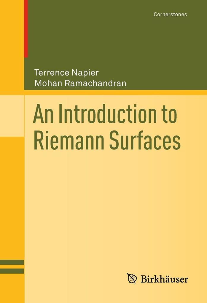 Produktbild: An Introduction to Riemann Surfaces | Terrence Napier, Mohan Ramachandran
