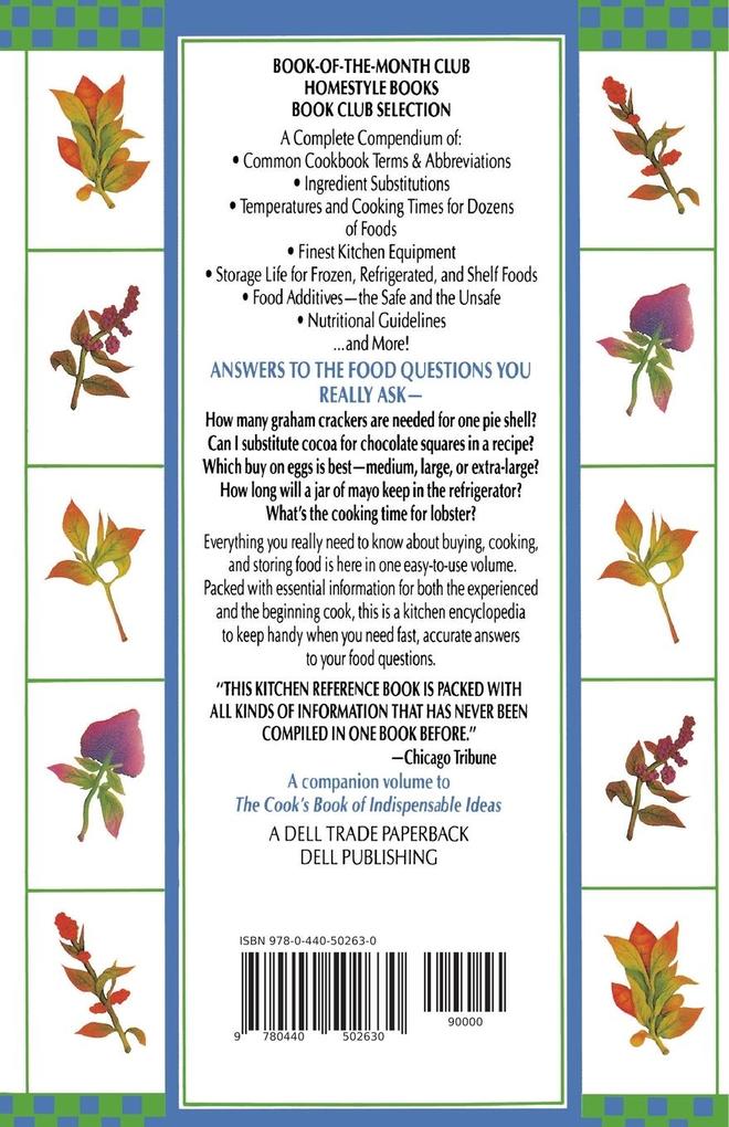 Weitere Ansicht: Cook's Book of Essential Information | Barbara Hill