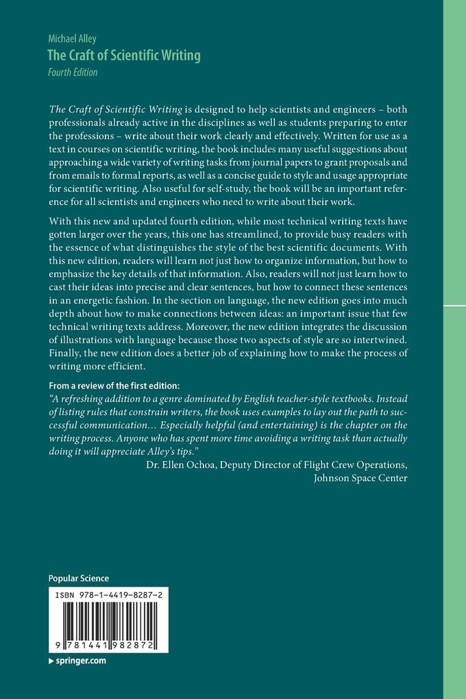 Weitere Ansicht: The Craft of Scientific Writing | Michael Alley
