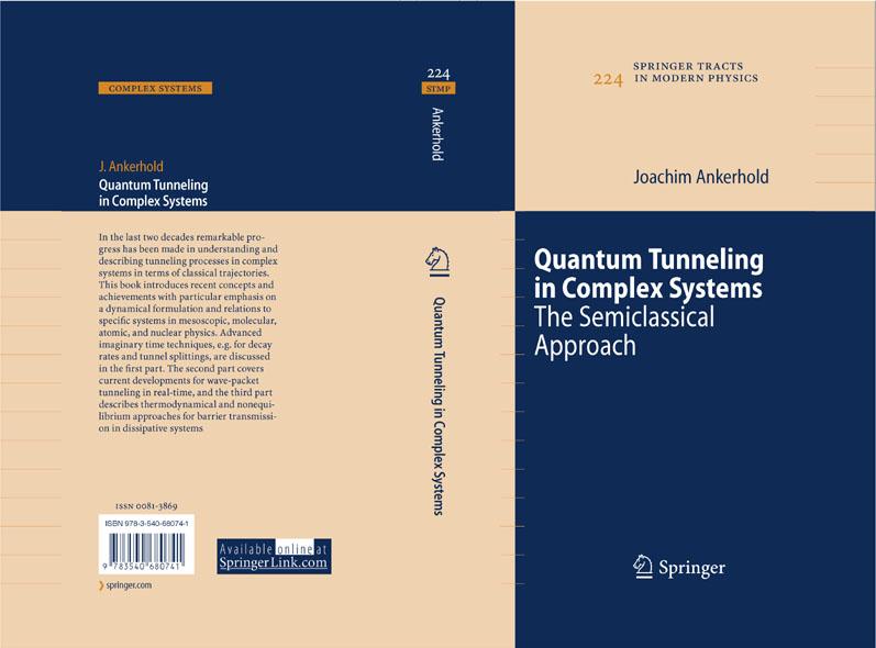 Produktbild: Quantum Tunneling in Complex Systems | Joachim Ankerhold