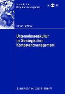 Produktbild: Unternehmenskultur im Strategischen Kompetenzmanagement | Hanno Fichtner