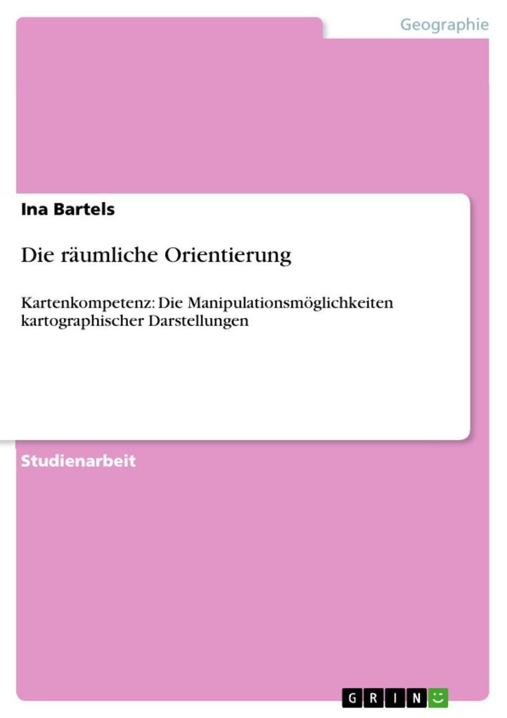Produktbild: Die räumliche Orientierung | Ina Bartels