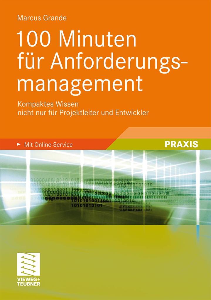 Produktbild: 100 Minuten für Anforderungsmanagement | Marcus Grande