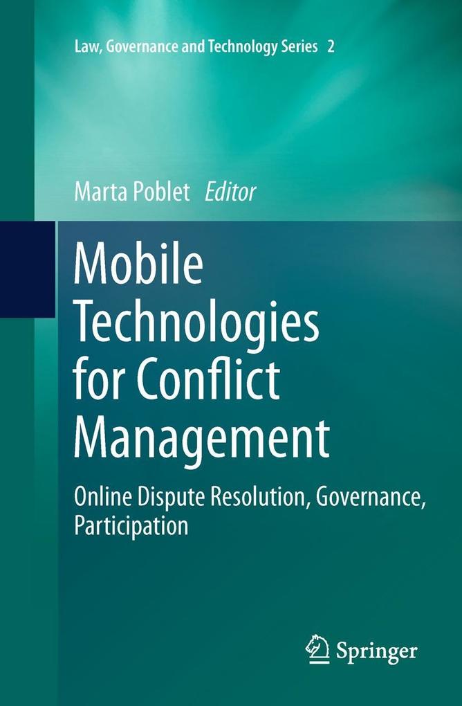 Produktbild: Mobile Technologies for Conflict Management