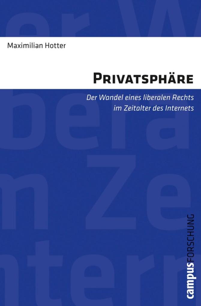 Produktbild: Privatsphäre | Maximilian Hotter