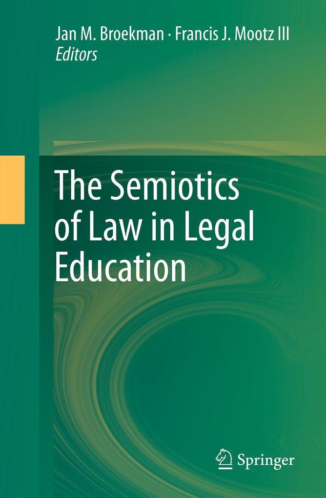 Produktbild: The Semiotics of Law in Legal Education