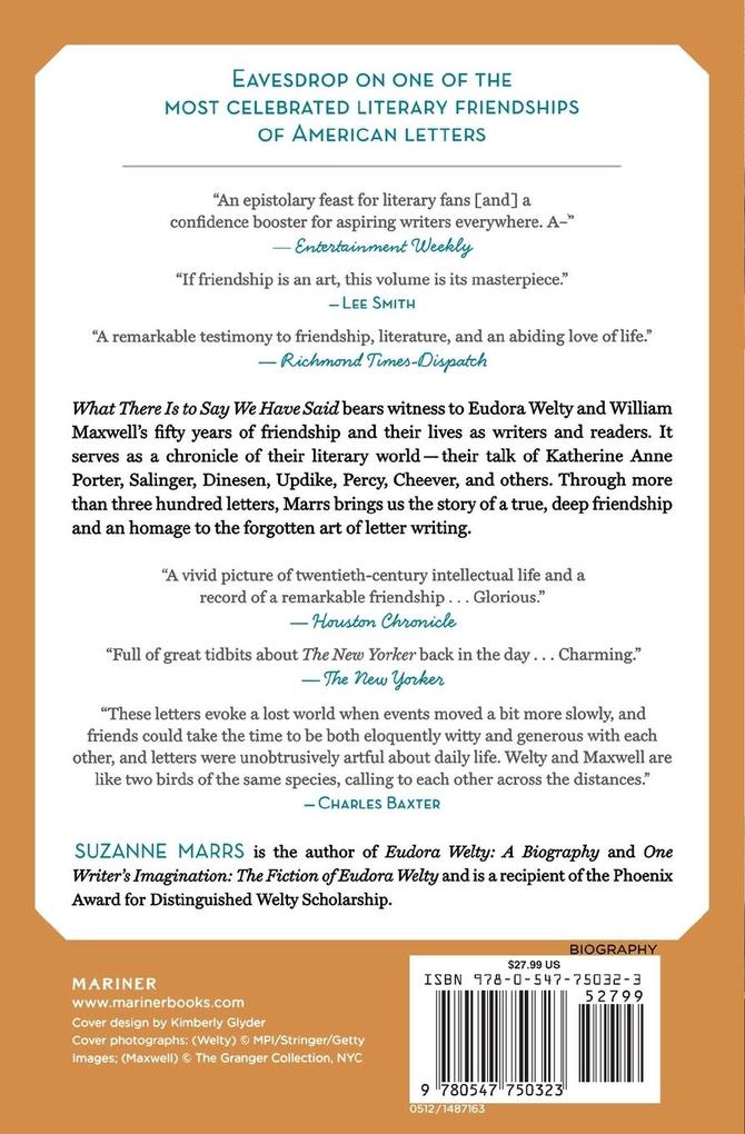 Weitere Ansicht: What There Is to Say We Have Said | Suzanne Marrs