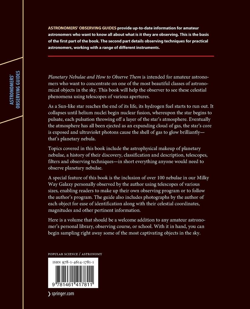 Weitere Ansicht: Planetary Nebulae and How to Observe Them | Martin Griffiths