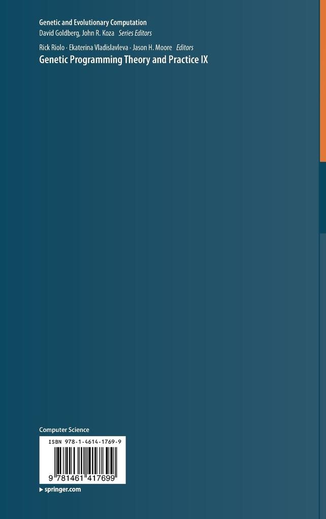 Weitere Ansicht: Genetic Programming Theory and Practice IX