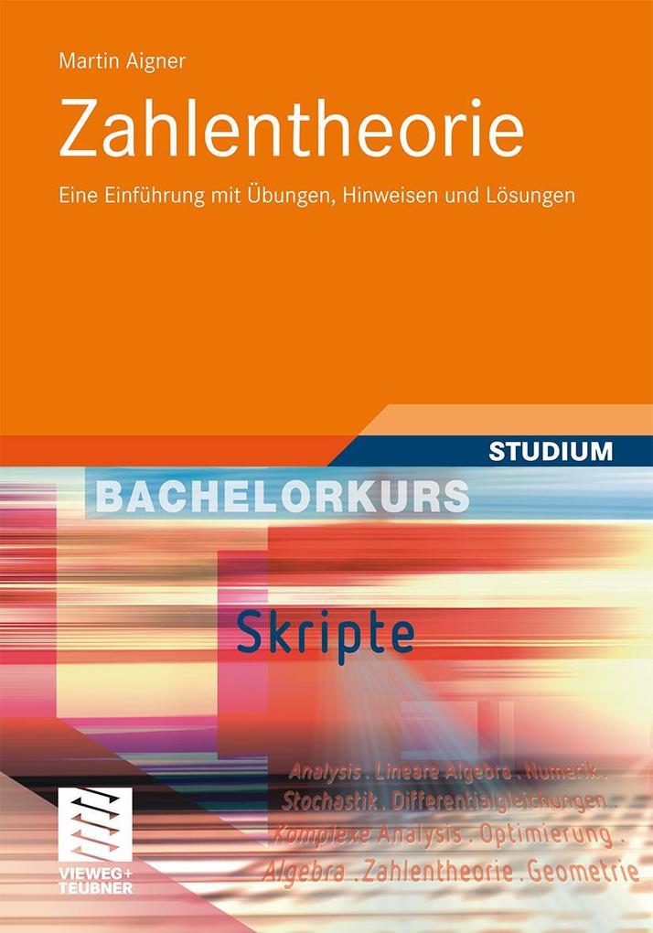 Produktbild: Zahlentheorie | Martin Aigner