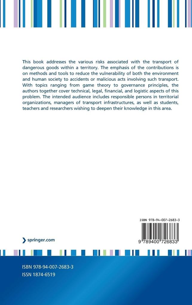 Weitere Ansicht: Transport of Dangerous Goods | Emmanuel Garbolino