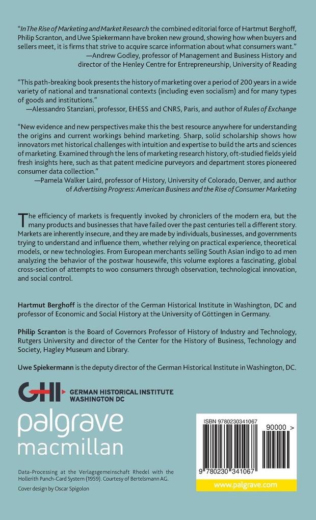 Weitere Ansicht: The Rise of Marketing and Market Research