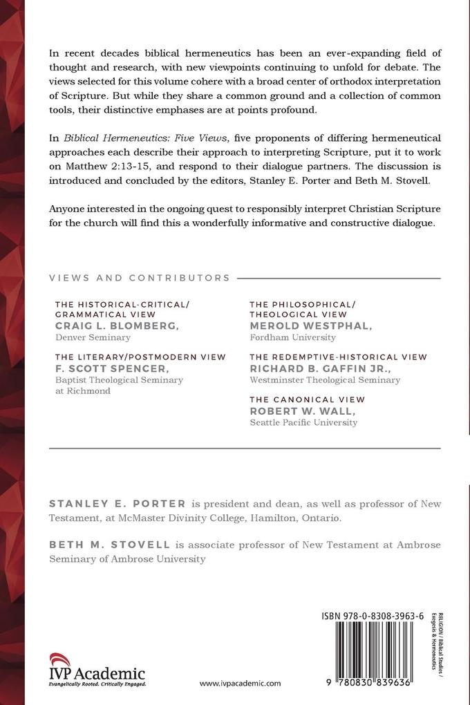 Weitere Ansicht: Biblical Hermeneutics