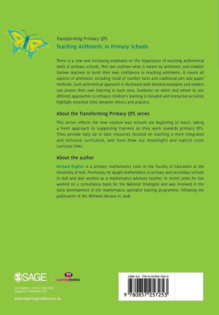 Weitere Ansicht: Teaching Arithmetic in Primary Schools | Richard English