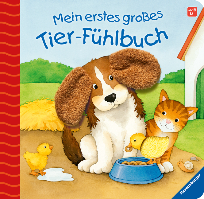 Produktbild: Mein erstes großes Tier-Fühlbuch | Sandra Grimm