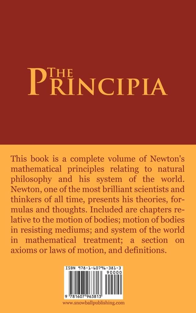 Weitere Ansicht: The Principia | Isaac Newton