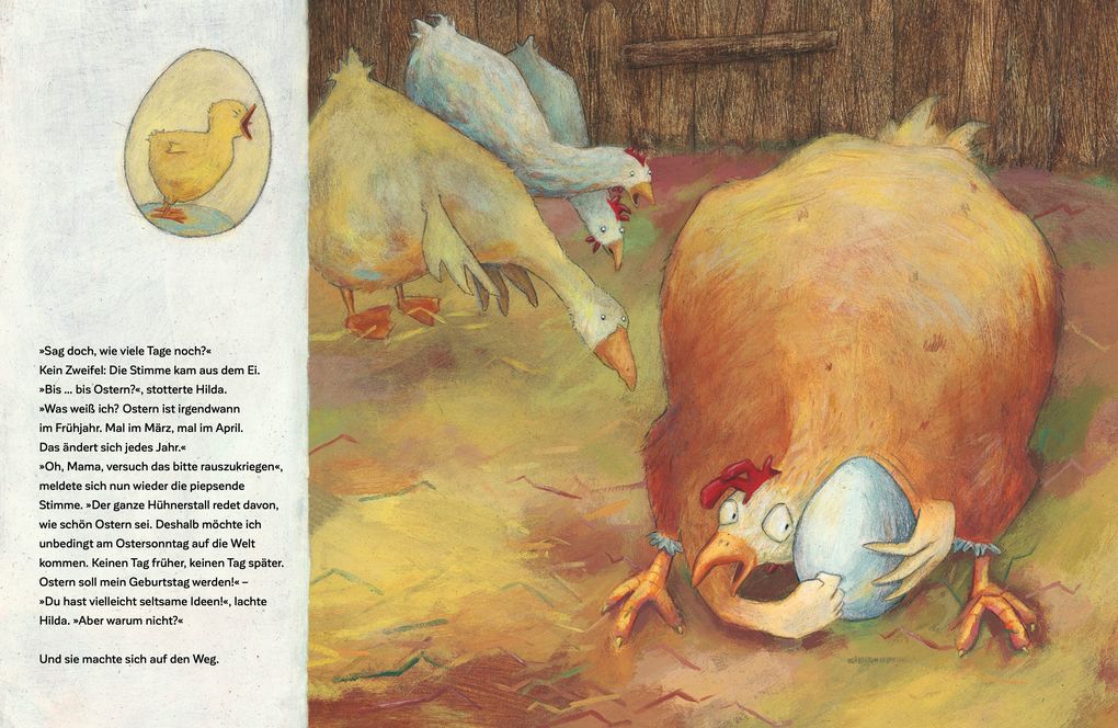 Weitere Ansicht: Das Osterküken | Geraldine Elschner, Alexandra Junge