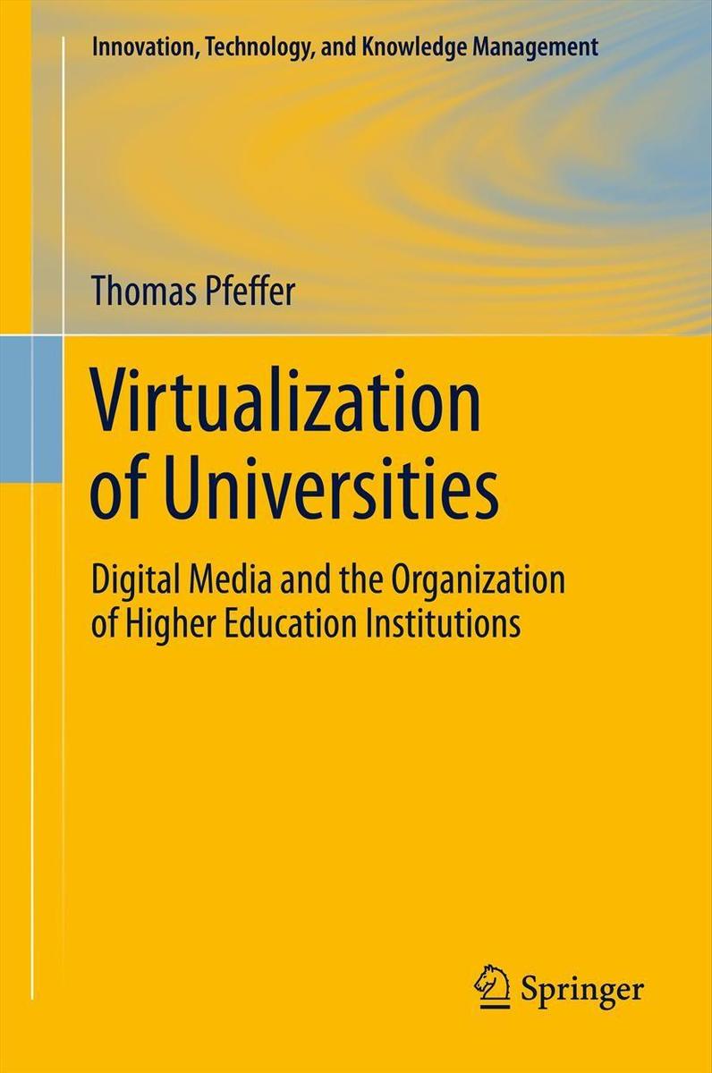 Produktbild: Virtualization of Universities | Thomas Pfeffer