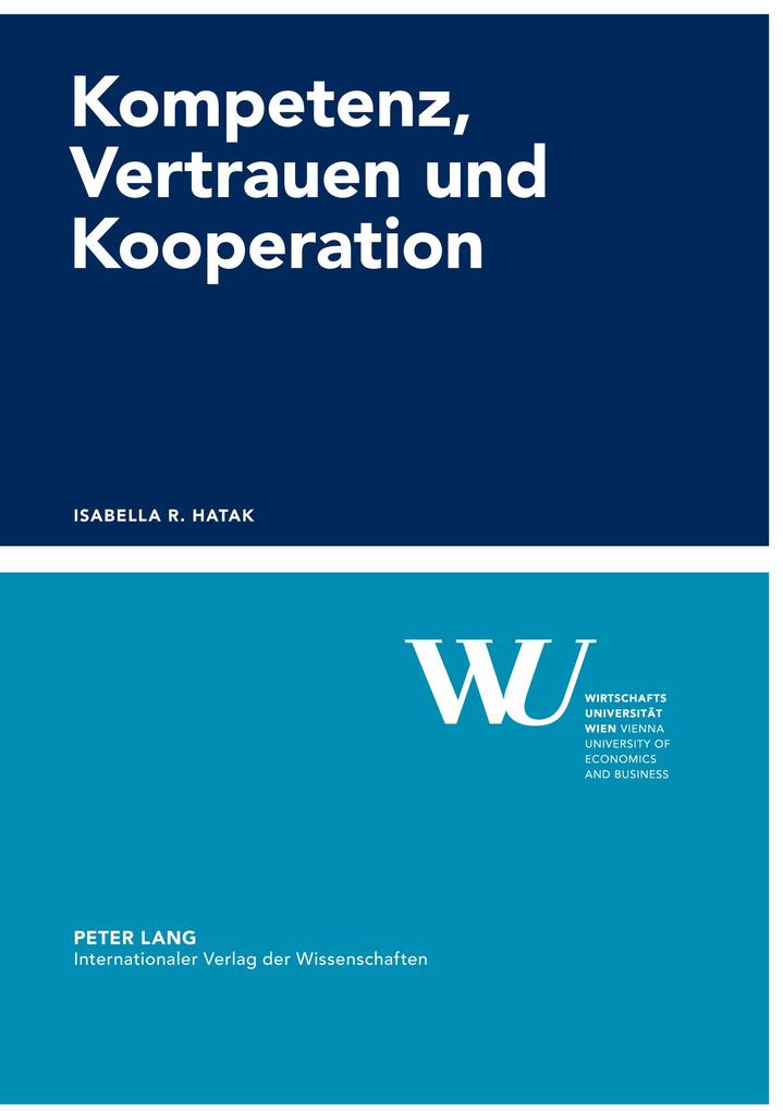 Produktbild: Kompetenz, Vertrauen und Kooperation | Isabella Hatak