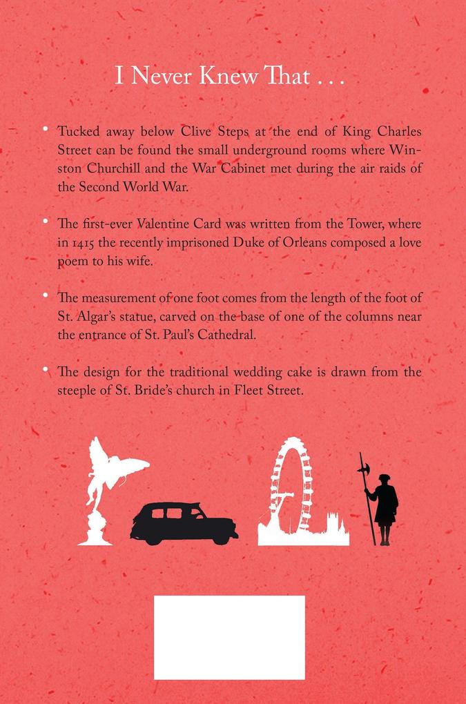 Weitere Ansicht: I NEVER KNEW THAT ABOUT LONDON | Christopher Winn