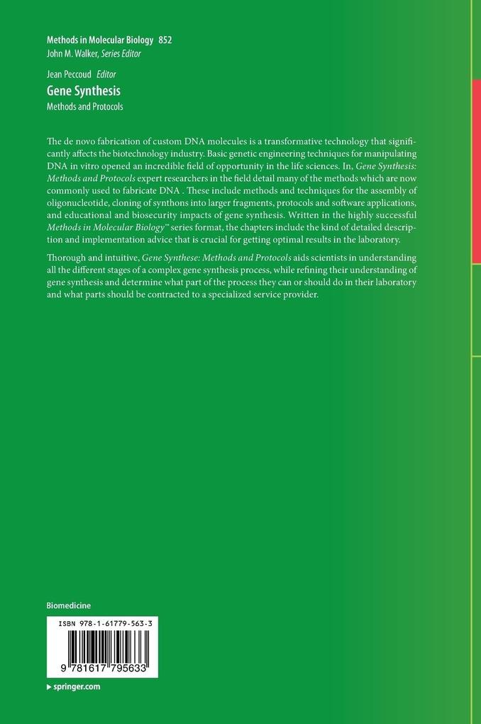 Weitere Ansicht: Gene Synthesis