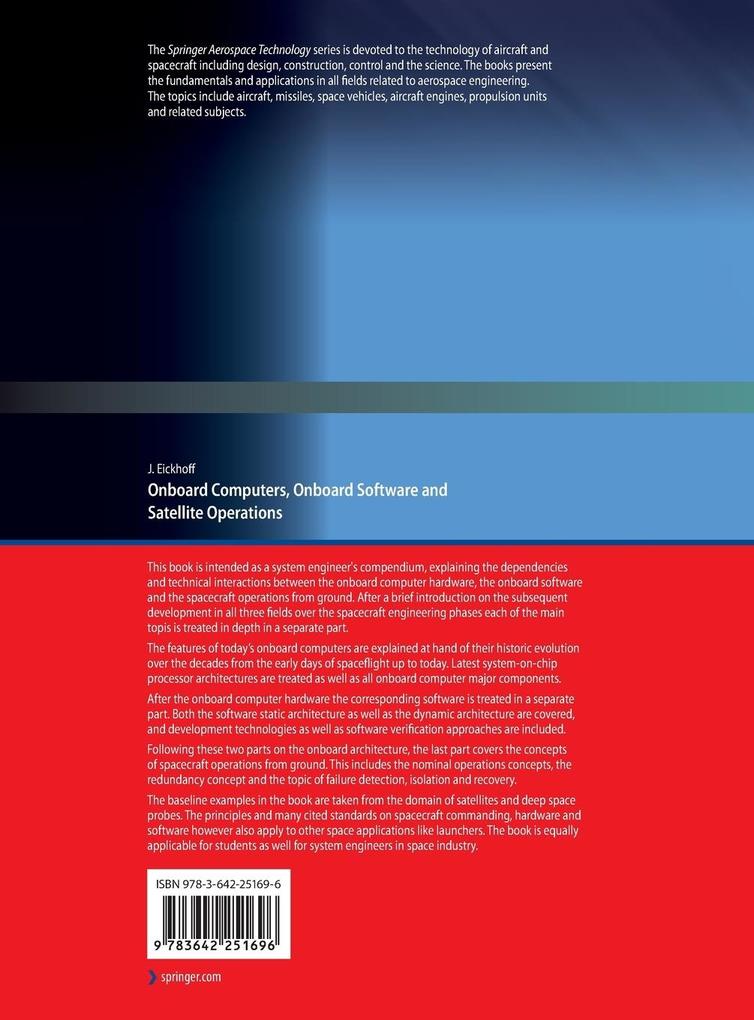 Weitere Ansicht: Onboard Computers, Onboard Software and Satellite Operations | Jens Eickhoff