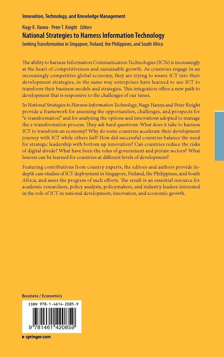 Weitere Ansicht: National Strategies to Harness Information Technology