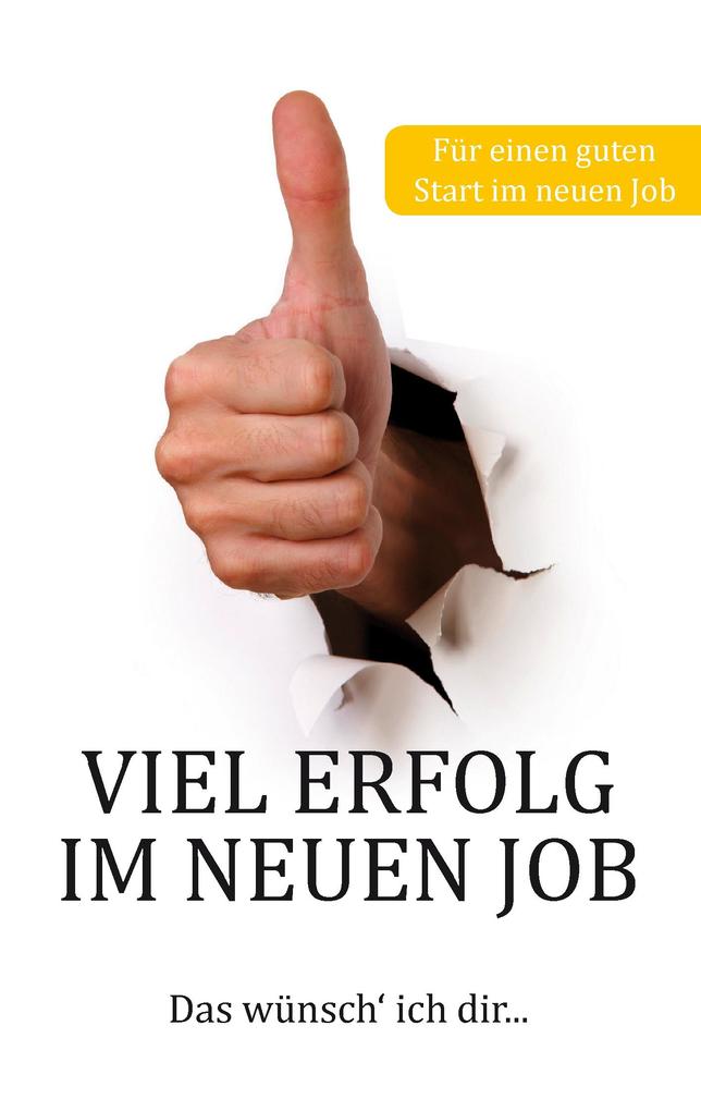 Produktbild: Viel Erfolg im neuen Job | Thomas Schmidt
