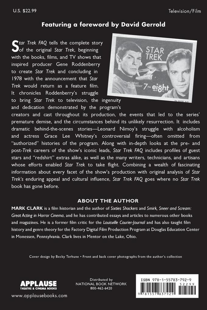 Weitere Ansicht: Star Trek FAQ (Unofficial and Unauthorized) | Mark Clark