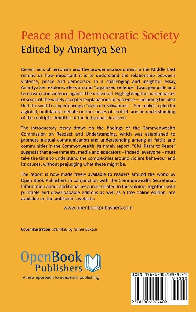 Weitere Ansicht: Peace and Democratic Society