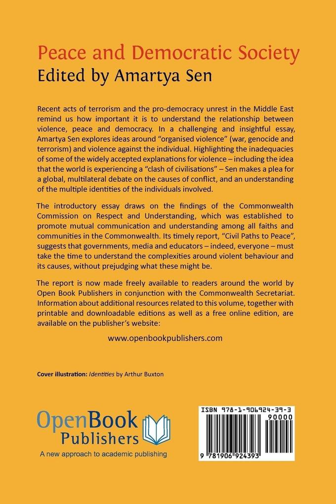 Weitere Ansicht: Peace and Democratic Society