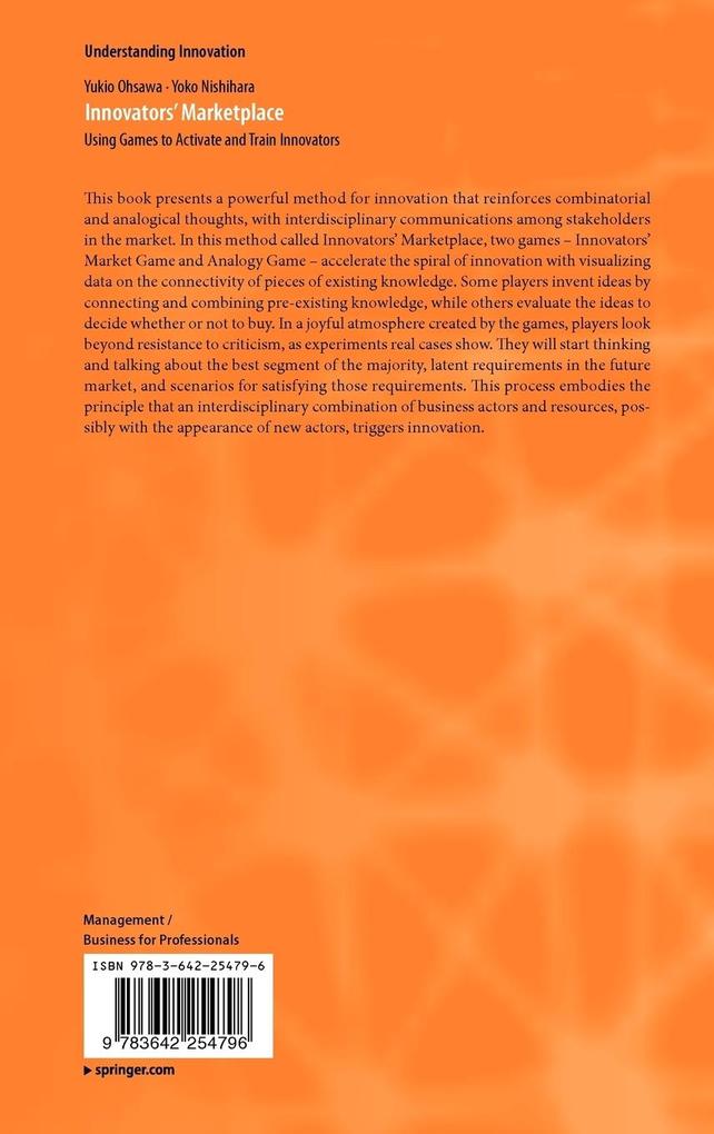 Weitere Ansicht: Innovators' Marketplace | Yukio Ohsawa, Yoko Nishihara