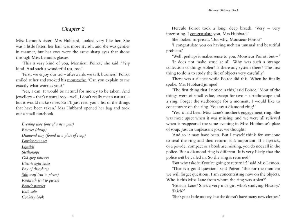 Weitere Ansicht: Hickory Dickory Dock | Agatha Christie