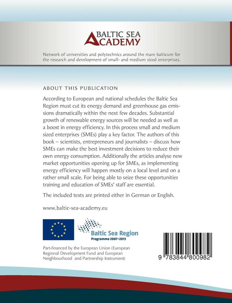 Weitere Ansicht: Energy Efficiency and climate protection around the Mare Balticum