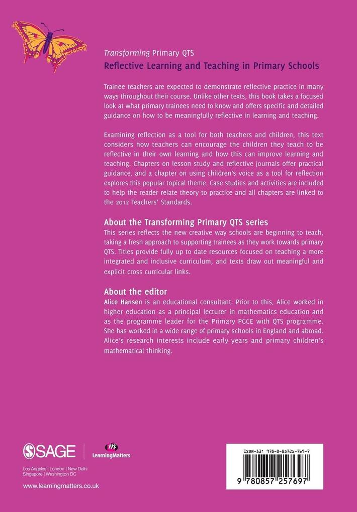 Weitere Ansicht: Reflective Learning and Teaching in Primary Schools