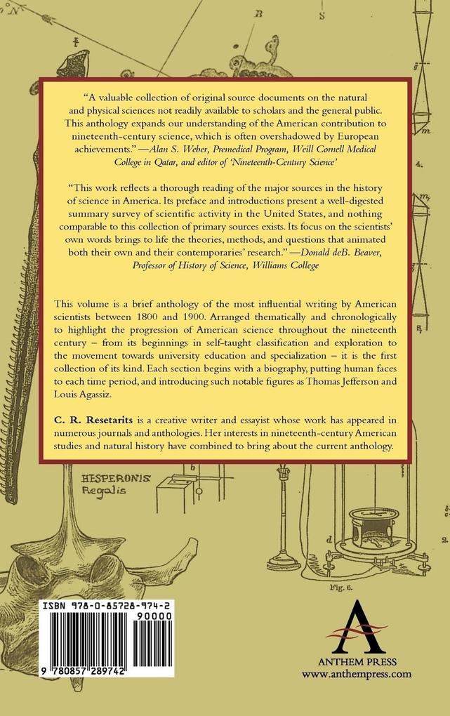 Weitere Ansicht: An Anthology of Nineteenth-Century American Science Writing