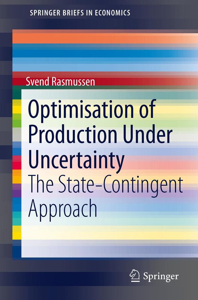 Produktbild: Optimisation of Production Under Uncertainty | Svend Rasmussen