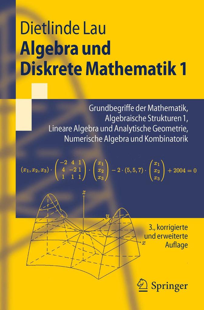 Produktbild: Algebra und Diskrete Mathematik 1 | Dietlinde Lau
