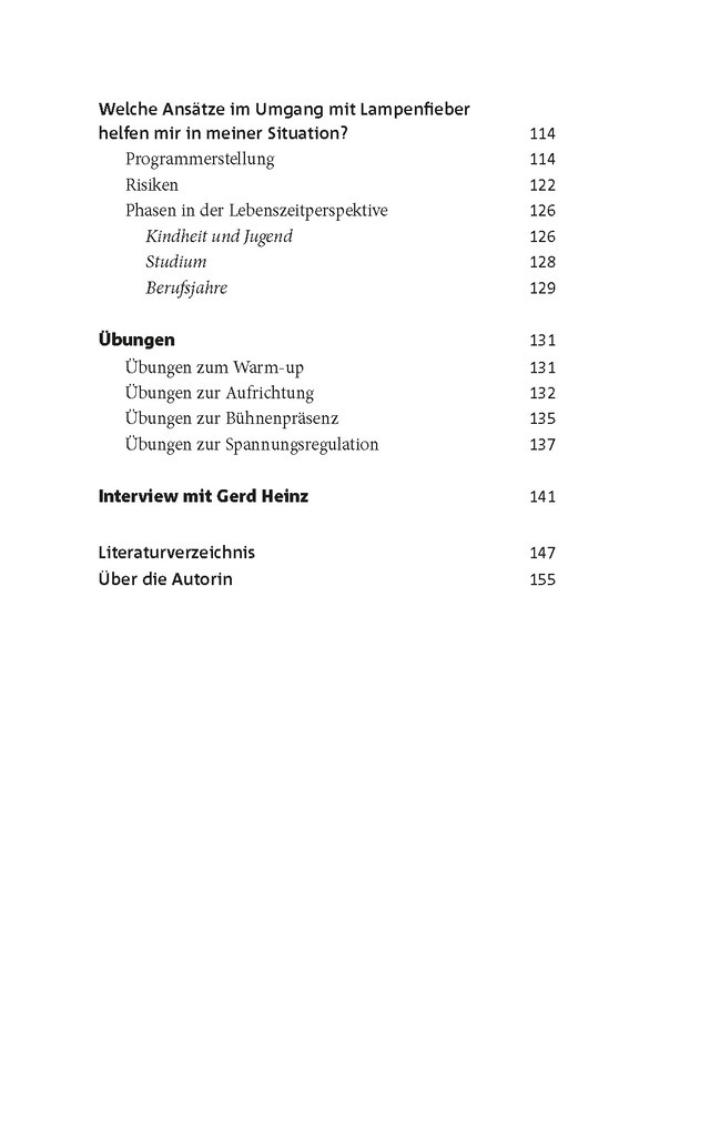 Weitere Ansicht: Lampenfieber | Claudia Spahn