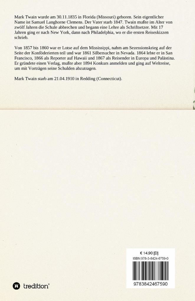 Weitere Ansicht: Tom Sawyers Abenteuer und Streiche | Mark Twain