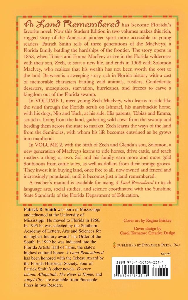 Weitere Ansicht: A Land Remembered | Patrick D Smith