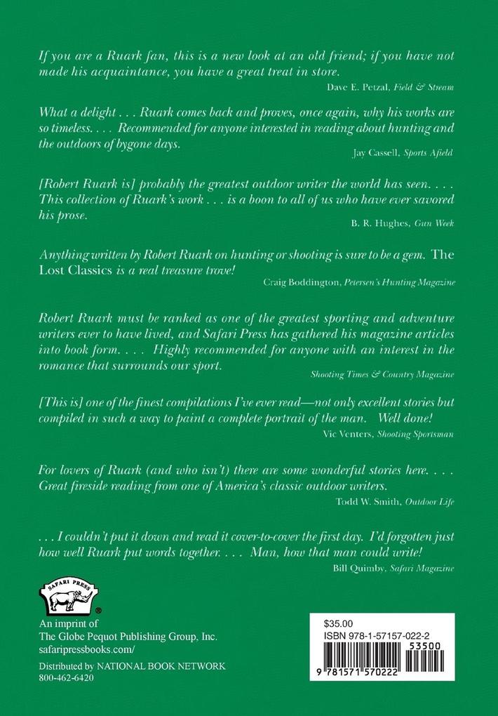 Weitere Ansicht: The Lost Classics | Robert Ruark