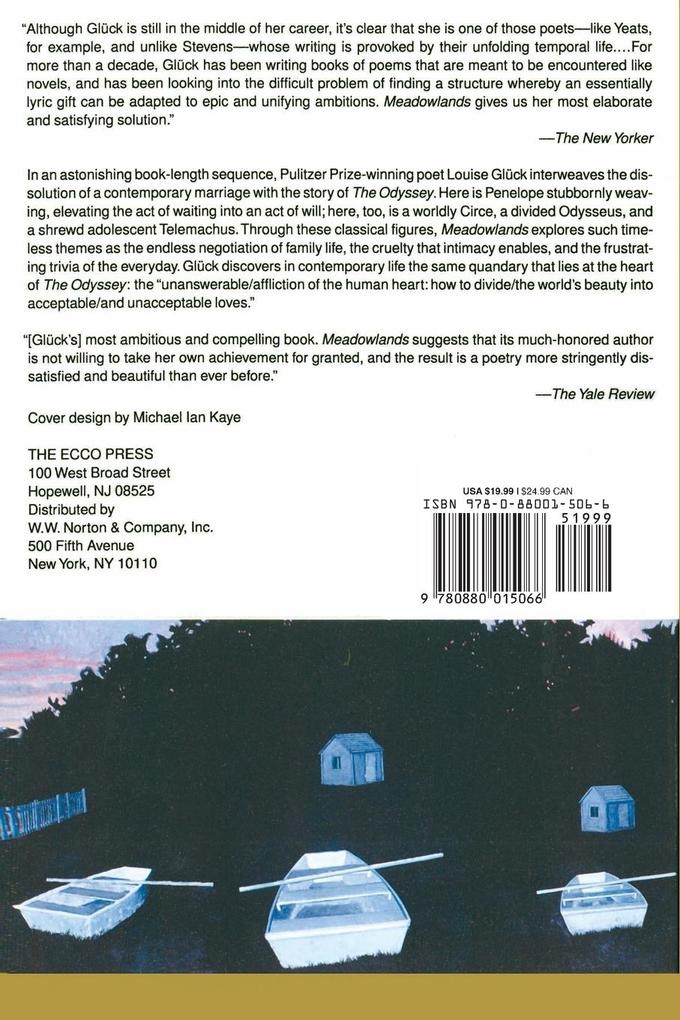Weitere Ansicht: Meadowlands | Louise Gluck, Louise Glück