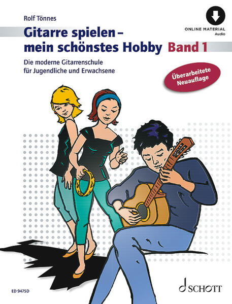 Produktbild: Gitarre spielen - mein schönstes Hobby. Band 1 | Rolf Tönnes